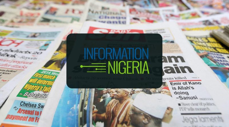 Nigerian Newspaper Headlines Today: 26th January 2020