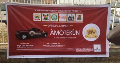 AMOTEKUN: Constitutional, legal, security issues involved