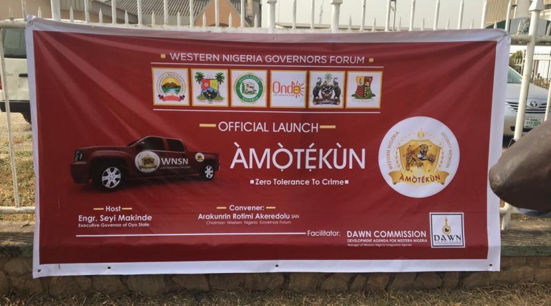 AMOTEKUN: Constitutional, legal, security issues involved