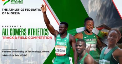 Akure All Comers Athletics Serves as Selection Trials For 1st AFN Classics