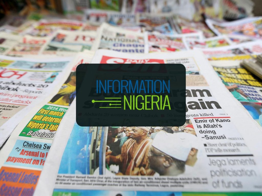 Nigerian Newspaper Headlines Today: 11th February 2020 Nigerian Newspaper Headlines Today: 11th February 2020