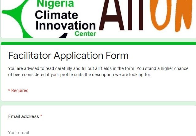 NCIC Recruitment 2020 Form Out - Massive Recruitment in Nigeria Climate Innovation Center » Nigeria Recruitment Form