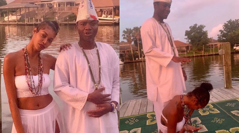 Nick Cannon’s Girlfriend, Jessica White Claims She Is An Ordained Ifa Priestess (Photos)