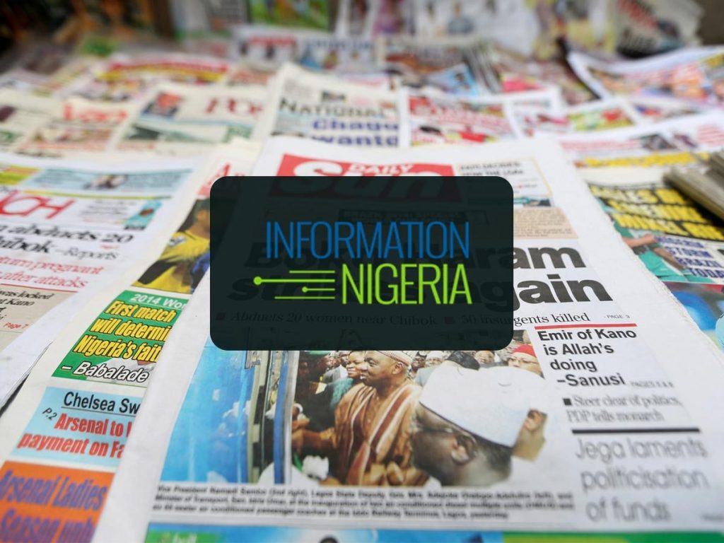 Nigerian Newspaper Headlines Today: 10th July 2020 Nigerian Newspaper Headlines Today: 10th July 2020