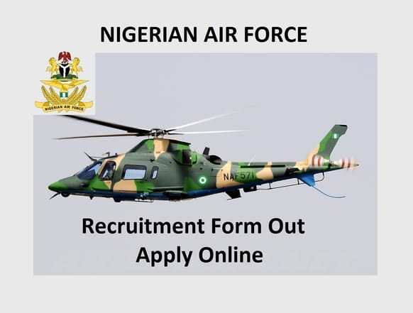 Nigerian Airforce Recruitment Portal 2020 Registration For BTMC 2020 At 