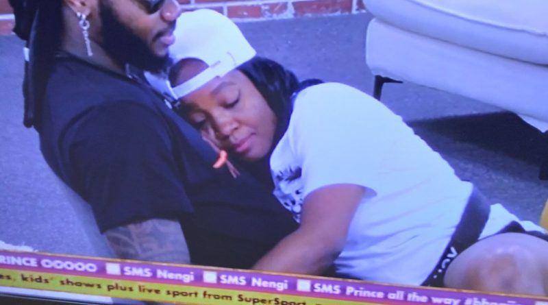BBNaija 2020: Reactions as Lucy sleeps on Praise's bed, sits on his laps [VIDEO]