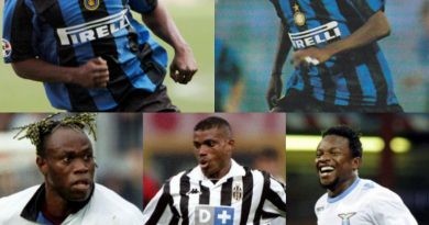 Top 5 Nigerian Footballers In The Italian Top-Flight's History