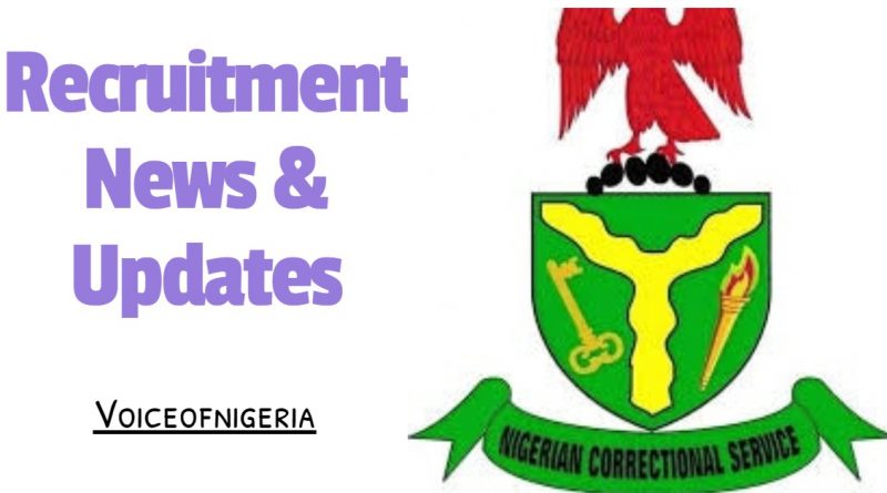 Nigerian Prisons Service Recruitment 2020 News Portal www.prisons.gov.ng.
