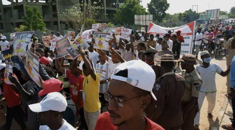 Video emerges as Northern coalition protests against banditry, petitions Buhari