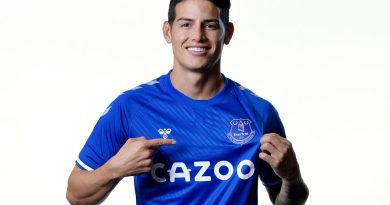 James Rodriguez Joins Everton On Two-Year Deal