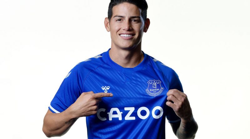 James Rodriguez Joins Everton On Two-Year Deal