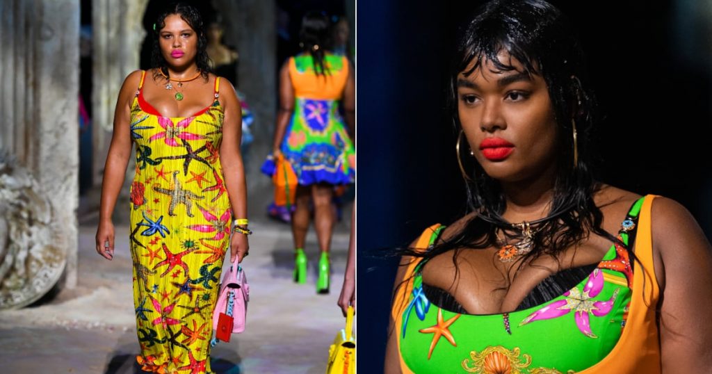 Versace Casts Curve Models on the Runway For the First Time Versace Casts Curve Models on the Runway For the First Time