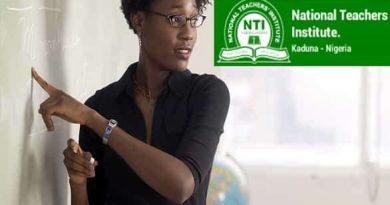 NTI Recruitment 2020 Porta, Registration Form at www.nti.edu.ng Portal