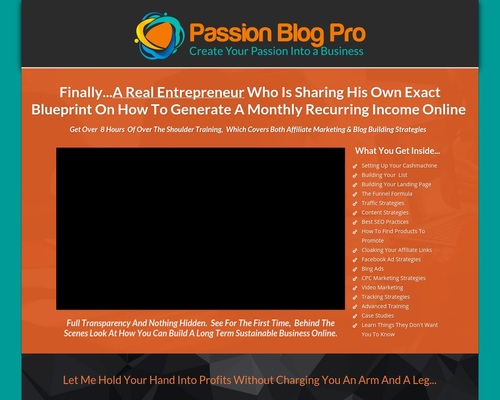 Passion Blog Pro