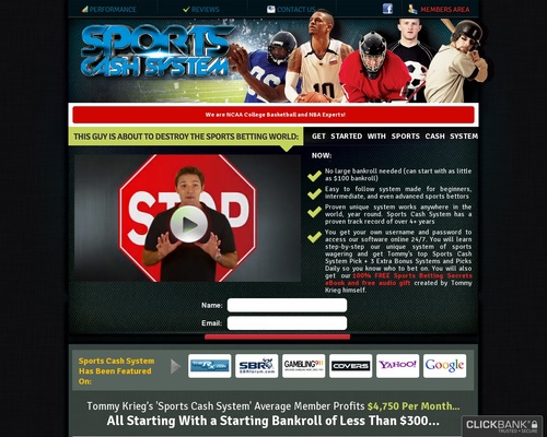 SportsCashSystem.com :: The #1 Sports Investing System - Best Sports Investing System