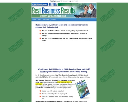 Speed Study Book - Get the Best Business Results With the Least Amount of Effort