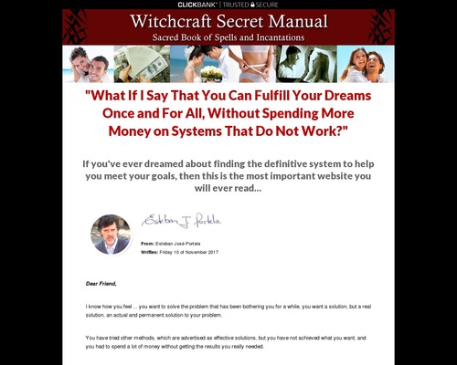 Witchcraft Secret Manual - Love and Money Spells