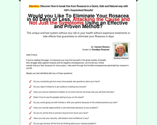 Goodbye Rosacea | Definitive Solution to Get Rid of Rosacea
