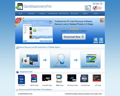 Best Memory Card Recovery Software - Since 2002 - CardRecoveryPro™