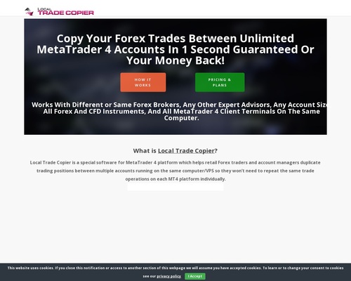 MT4 Trade Copier - Forex Copy Trading Software