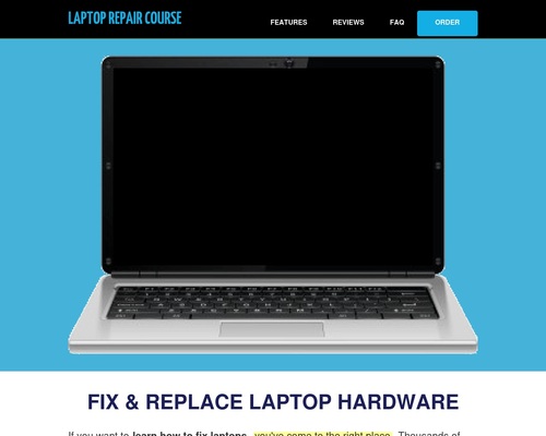 Laptop Repair Video Course - 11 Hours Of Hd Video - Best On Web!
