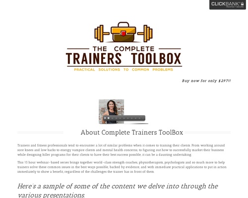 Complete Trainers Toolbox – Practical Solutions to Common Problems
