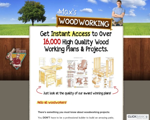 Max's Woodworking Plans and Projects