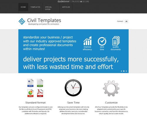 Civil Engineering Templates - Project Management Document Templates