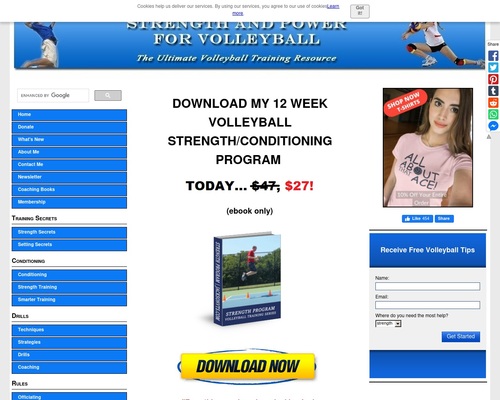 Volleyball Training Programs | #1 World Wide Volleyball Strength Program