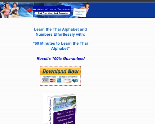 Learn the Thai Alphabet in Minutes. Learn Thai Font, Thai Symbols and Tones, for Travelling in Thailand