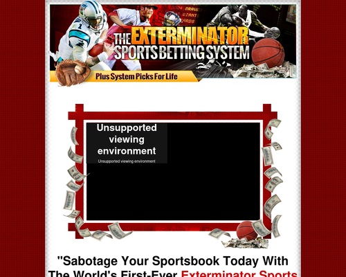 The Exterminator Sports Betting System