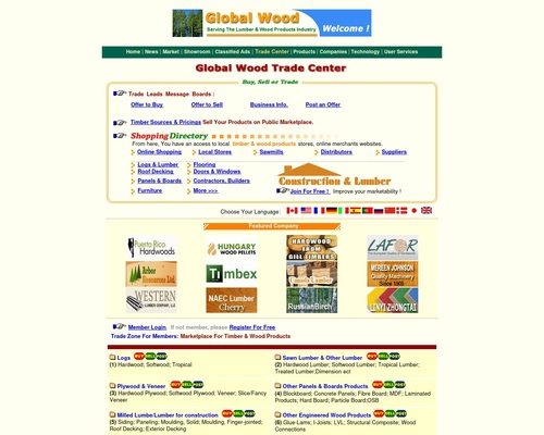 Global Timber and Wood Products Marketplace --- Lumber and Wood Products
