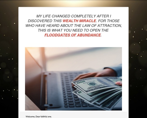 Wealth Miracle | New Pd Offer March 2021!