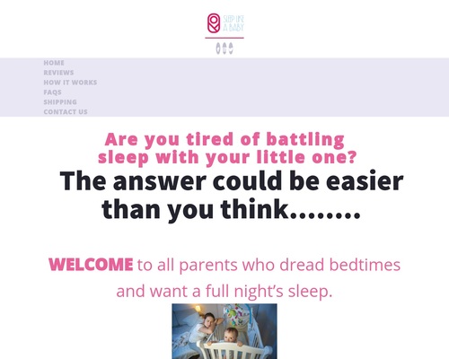 Are You Tired of Battling Sleep With Your Little One? - Sleep Like A Baby