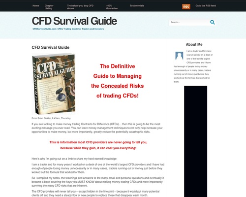 CFD Survival Guide: Contracts for Differerences and CFDs
