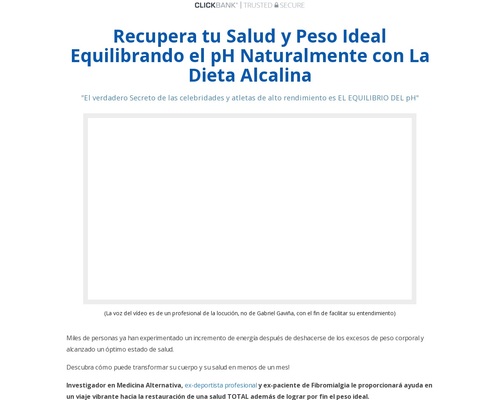 Dieta Alcalina para recuperar tu salud y peso ideal — dietaalcalina.net