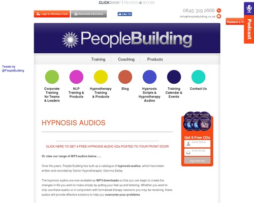 Hypnosis Scripts, Hypnosis Cds, NLP Cds, Hypnosis Ebooks, NLP Ebooks