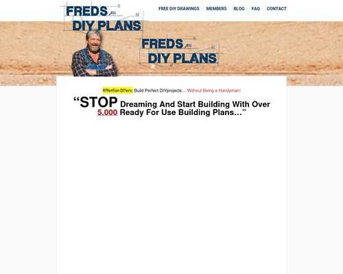Fred’s DIY Plans – More than 5000 Building plans and Projects – CB – Fred's DIY Plans