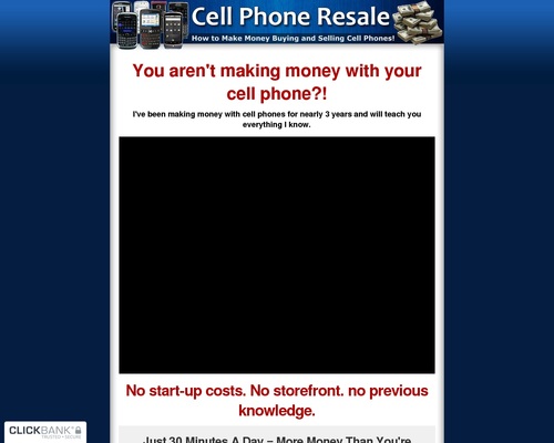 Cell Phone Resale - How to make money buying and selling cell phones!