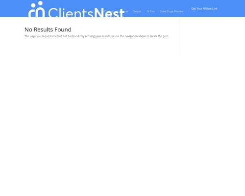 404 Not Found | ClientsNest
