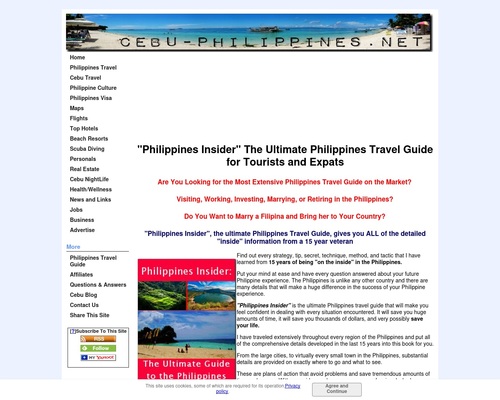 Philippines Travel Guide - "Philippines Insider" the Ultimate Guide