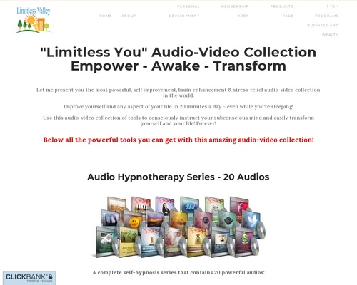 AudioVideoCollectionCB - Limitless Valley - A Better You. An Abundant Life. A Greater Humanity!