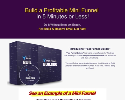 Fast Funnel Builder Software