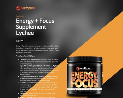 Energy + Focus – Lychee