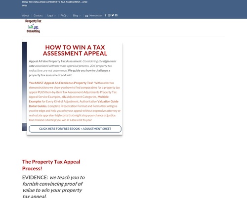 Property Tax Help – Appeal Tax Assessment