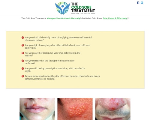 Cold Sore Treatment – Learn How to Get Rid Of Cold Sores Faster