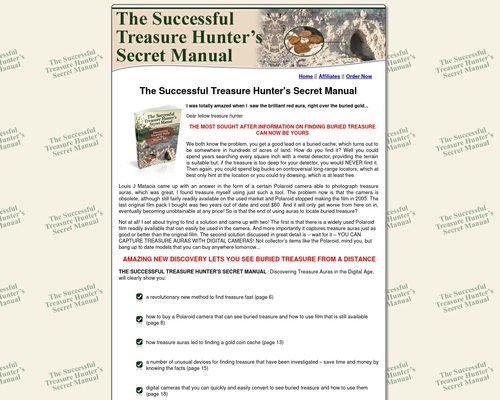 The Successful Treasure Hunter's Secret Manual