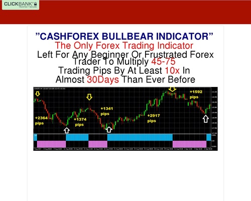 CashForex Non-Repaint Bullbear Forex Trading Indicator