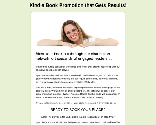 Kindle Book Promotion that Gets Results!