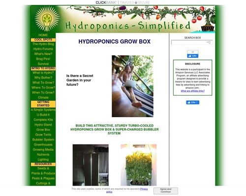 HYDROPONICS GROW BOX SYSTEM- COMPLETE PLANS AND TIPS – Hydroponics Gardening Simplified